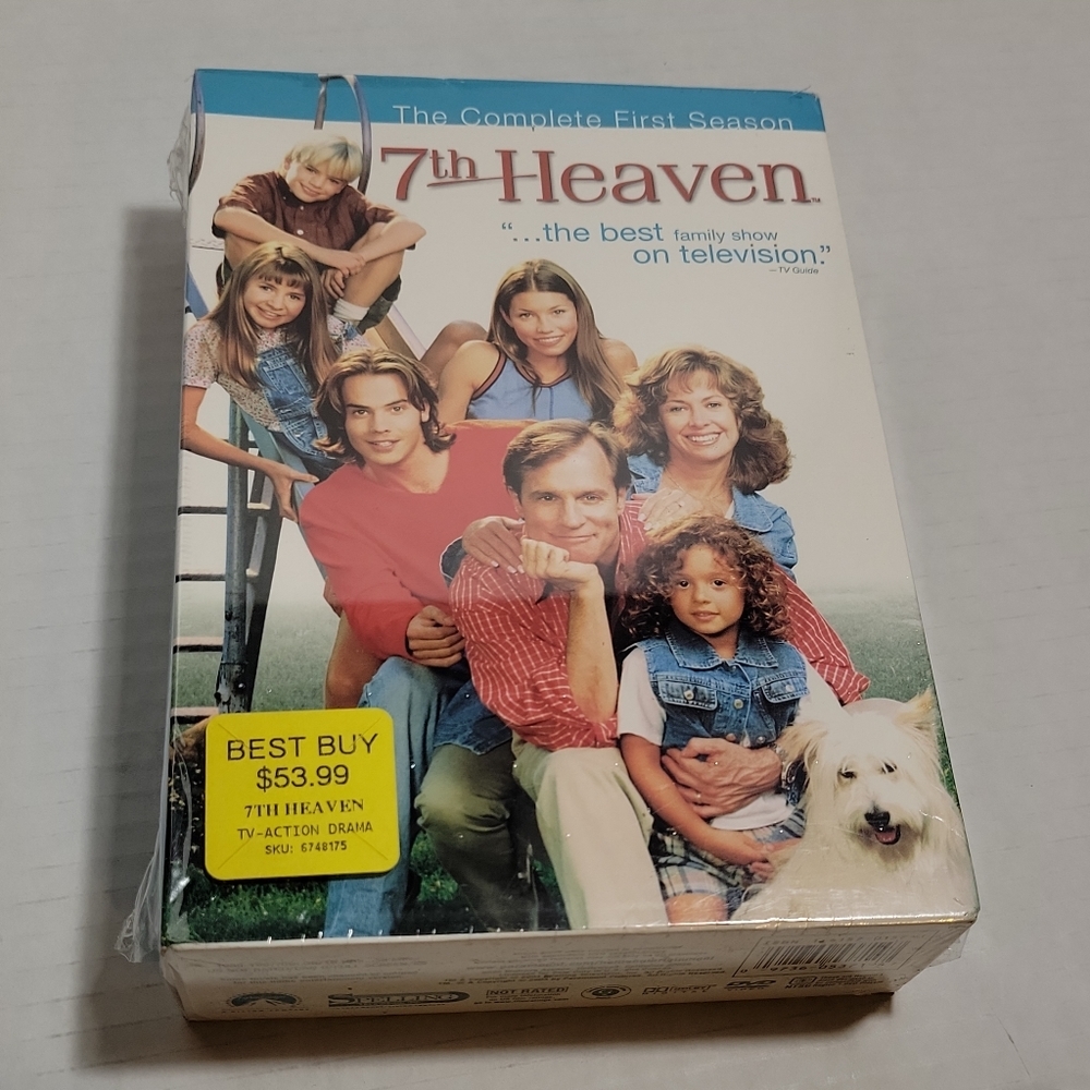 7th Heaven - The Complete First Season ON DVD 6-Disc Set SEASON 1. NEW. SEALED